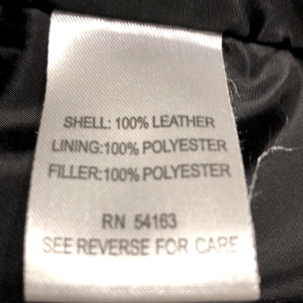 Calvin Klein Leather Jacket - Picture 10 of 15